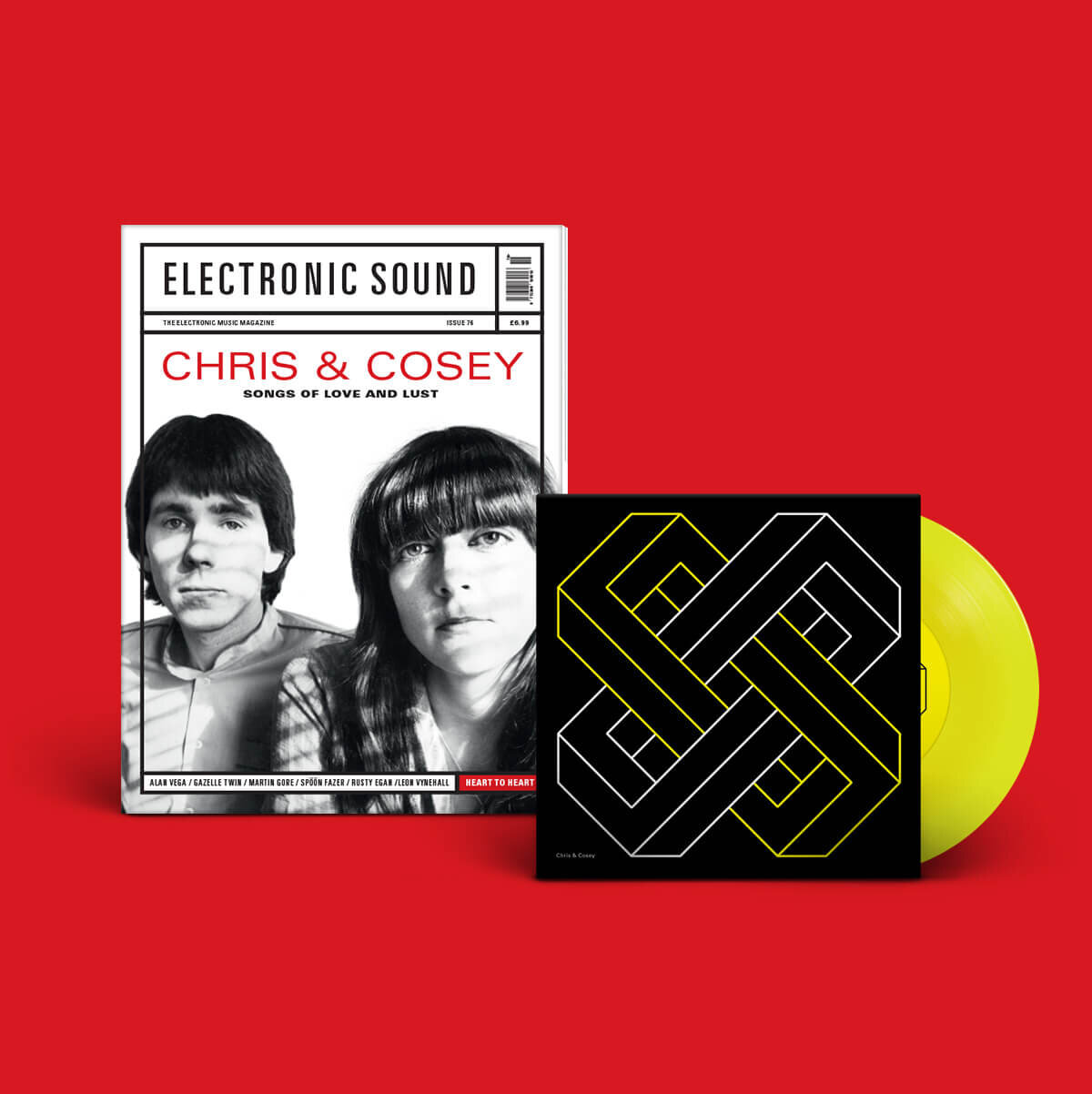 UK盤LP】「CHRIS AND COSEY/SONGS OF LOVE AND LUST」Rough Trade